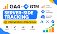 setup ga4 GTM conversion tracking and server side tracking