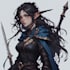 do a unique dnd horror character art , dnd fantasy charecter