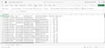 do excel data entry, data cleaning and table formatting