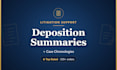 summarize depositions and build case chronologies for litigation