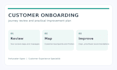 improve your customer onboarding process