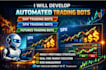 develop profitable day trading bot, spx trading, tradovate, futures trading bot