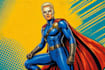 create unique comic style superhero pop art