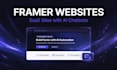 design a framer saas website with ai chatbot that converts