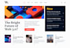 create websites and landingpages with html5 and css3