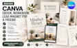 design canva ebook, workbook, lead magnet PDF and freebie