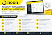 manage your noon account