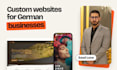 build a custom coded website for your german business