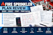 review, correct and stamp fire sprinkler engineering plans for permit support