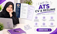 create a professional ats CV resume