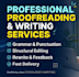 professionally edit proofread and format your documents