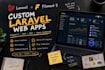 build custom laravel admin panels CRM erp and filament dashboards