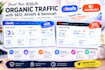 increase your website organic traffic using ahrefs and semrush