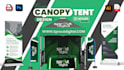 design a professional custom canopy tent and tent banner