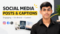 write engaging social media posts and captions