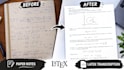transcribe handwritten math and physics notes to latex