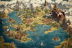 draw fantasy map illustration