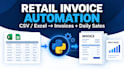 automate retail invoices and daily sales reports with python