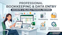 provide expert bookkeeping and financial data entry