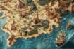 draw a fantasy map illustration for your project