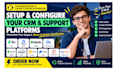 setup fin atera gladly connecteam sysaid five9 hiver tidio kustomer ringcentral