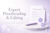 proofread, write or edit letters and cvs