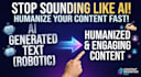 humanize and rewrite ai text