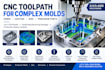 program 3 4 5 axis cnc toolpaths for complex plastic mold cores and cavities