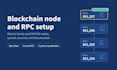 set up or fix blockchain full node and rpc endpoint