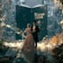 design premium romantic book cover art