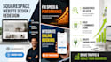 build squarespace website design update speed up squarespace seo expert redesign