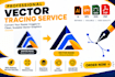 vector tracing and vectorize your image