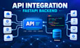 integrate apis and build a custom fastapi backend
