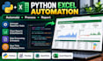 automate excel reports using python, pandas and openpyxl
