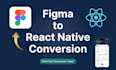 convert your figma design into a react native app