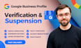 fix google my business profile verification, and reinstate gmb