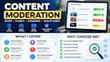 do accurate content moderation, review and classification