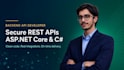 build secure rest apis with asp net core and c sharp