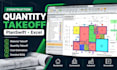 do material takeoff, quantity takeoff and cost estimation