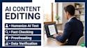 do ai content editing fact checking and humanize ai text