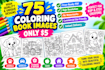 create coloring book images for you