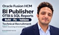 create oracle fusion hcm bi publisher sql and otbi reports