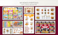 design restaurant TV menu digital menu board screen display