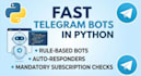 create a simple python telegram bot using aiogram