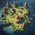 draw a custom map for fantasy, scifi, book or boardgame