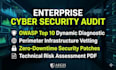 do a cybersecurity vulnerability audit and website threat report