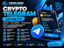 grow crypto telegram promotion, telegram subscribers, telegram ads