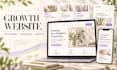 build a custom business website with a blog