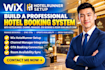 do wix website hotelrunner setup, channel manager ota booking, room availability