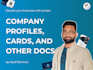 design and develop essesntial business documents